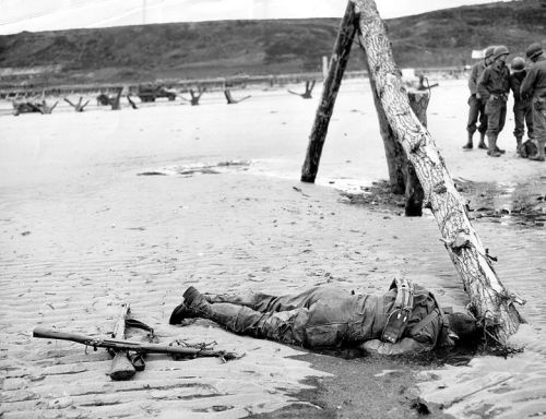 American Casualty, Omaha Beach, June 1944