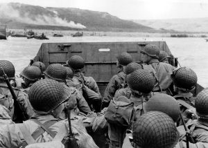 Approaching Omaha Beach, June 1944