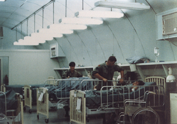 Tending the Wounded, 1969, Chu Lai