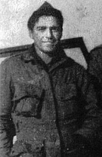 Bench Hartman of Company C, 502nd Parachute Infantry Regiment, 101st Airborne Division