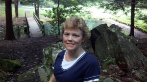 Mary at a clearning near Jumonville Glen